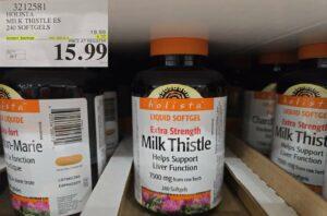 HOLISTA MILK THISTLE ES 250 mg 240 softgels - Costco Canada deal - Save $4.00 - Health and Beauty
