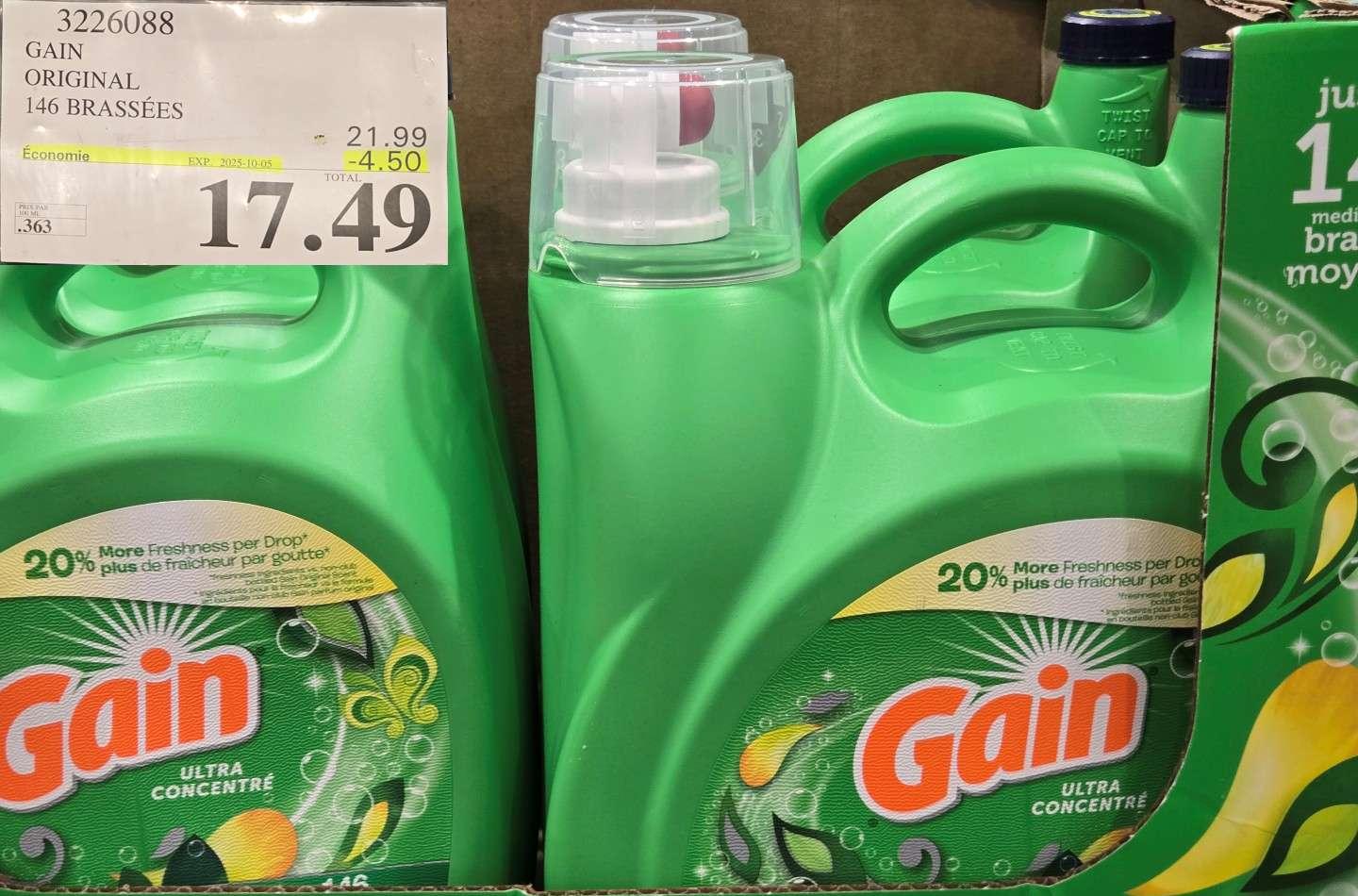 GAIN ORIGINAL 146 BRASSEES at Costco