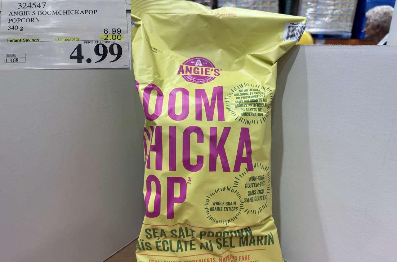 ANGIE'S SEA SALT POPCORN 340 G at Costco
