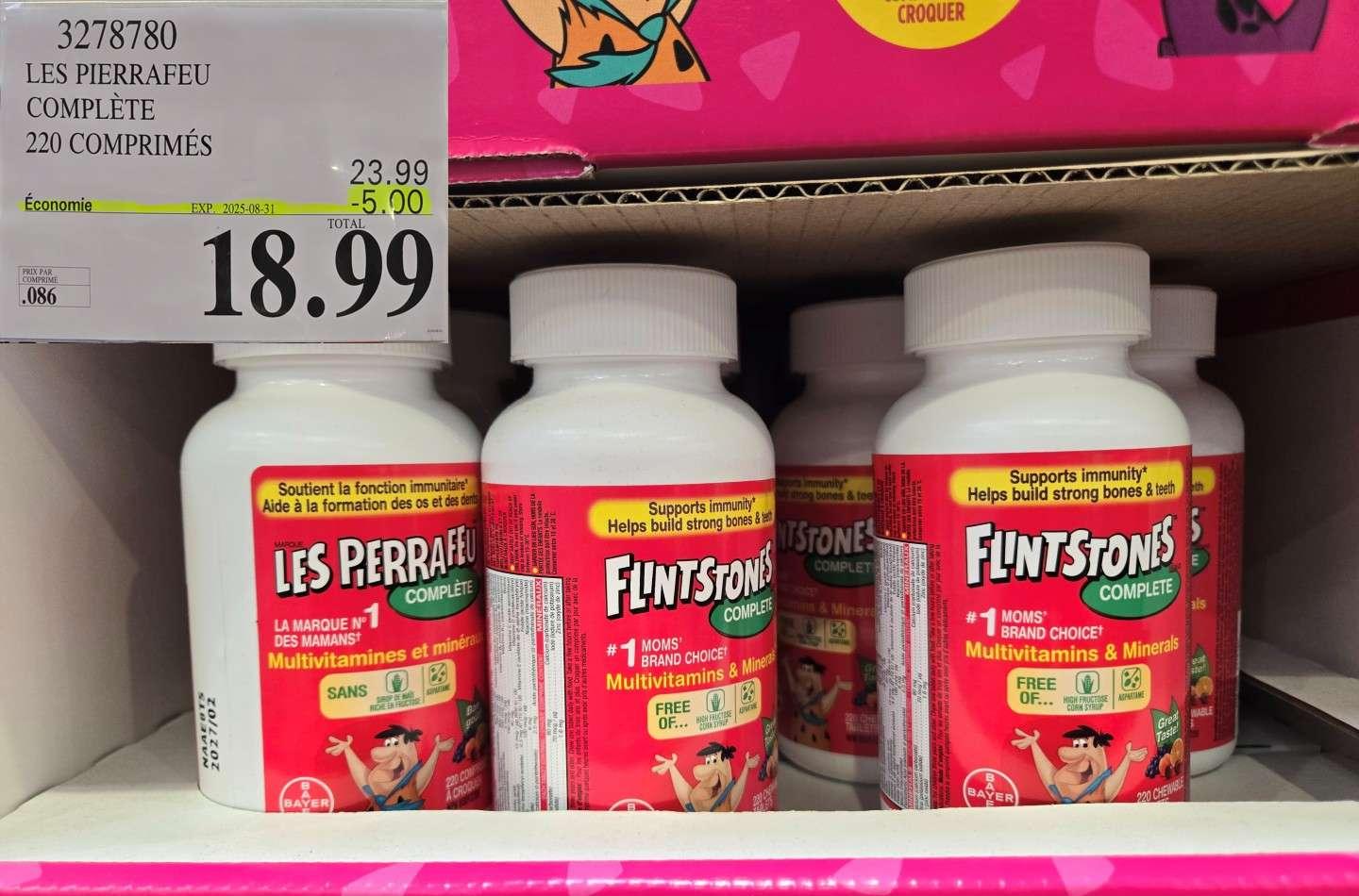 LES PIERRAFEU COMPLETE 220 COMPRIMES at Costco