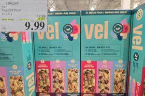 VEL VARIETY PACK 21 X 40G at Costco