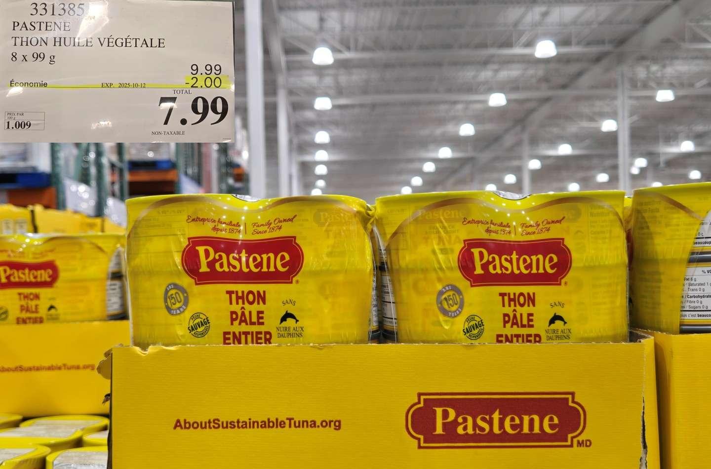 THON HUILE VEGETALE at Costco