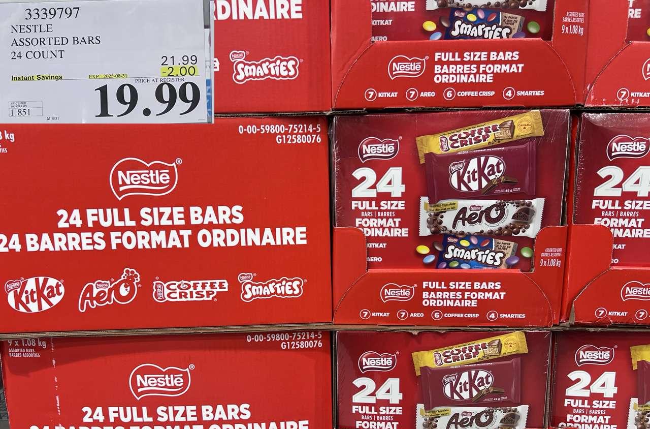 NESTLE VARIETY PACK 24 PACK at Costco