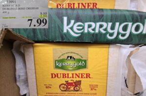 KERRYGOLD DUBLINER IRISH CHEESE 400 g at Costco
