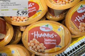 FONTAINE SANTE TRADITIONAL HUMMUS 2x 565 G 202503-02 at Costco