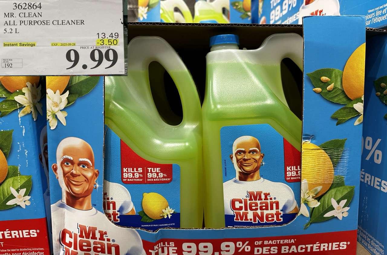 MR. CLEAN ALL PURPOSE CLEANER 5.2 L at Costco