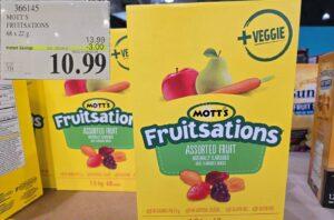 MOTT'S FRUITSATION 68 x 22 g at Costco