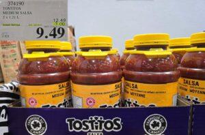 TOSTITOS MEDIUM SALSA 2 X 1.2 L at Costco
