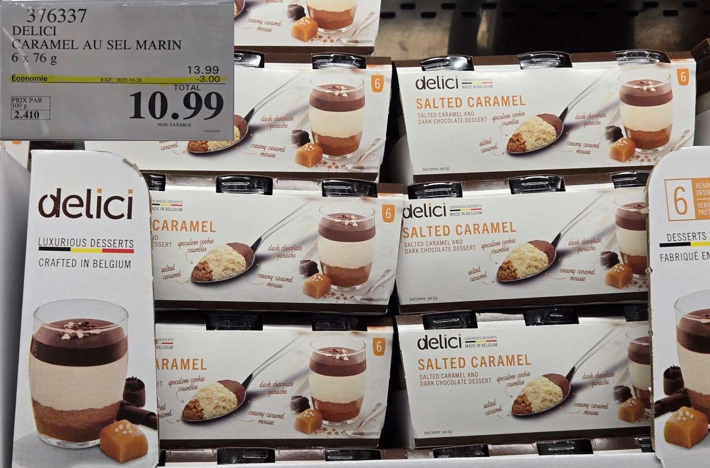 DELICI CARAMEL AU SEL MARIN 6 x 76 g at Costco