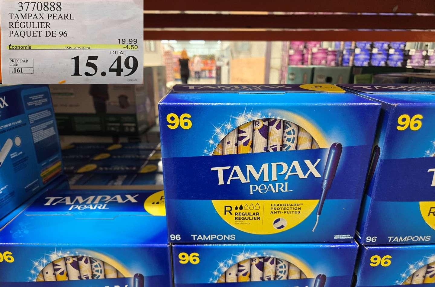 TAMPAX PEARL REGULIER PAQUET DE 96 at Costco