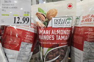 NATURSOURCE TAMARI ALMONDS 950 g at Costco
