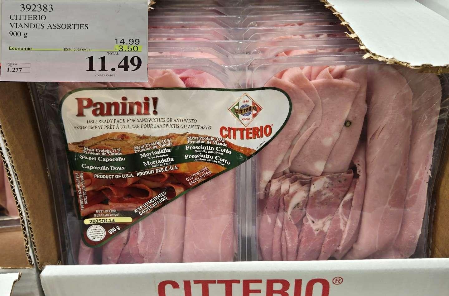 CITTERIO VIANDES ASSORTIES  900 G at Costco
