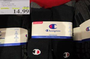CHAMPION CREW SOCK 8PK MENS SIZES 7-12 at Costco
