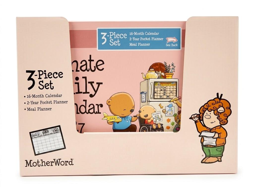 MOTHERWORD FAMILY PLANNER 2027 3 PIECES - Costco Canada deal - Save $3.00 - Office and School Supplies
