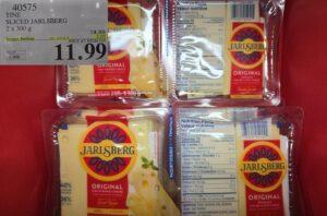NORWEGIAN JARLSBERG SLICED 2 X 300 g at Costco