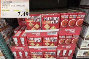 CHRISTIE PREMIUM PLUS CRACKERS 1.35 kg at Costco