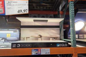 ELGO ANDREAS LINEAR PENDANT at Costco