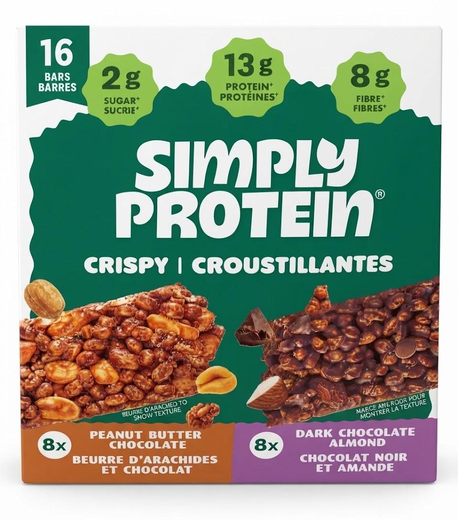SIMPLY PROTEIN PROTEIN BAR - Costco Canada deal - Save $5.00 - Food & Beverage