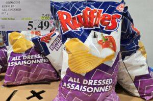 FRITO LAY RUFFLES ALL DRESSED 612G at Costco
