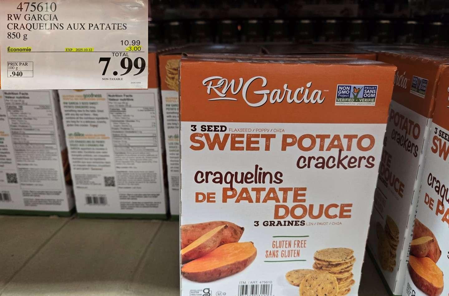 RW GARCIA  CRAQUELINS AUX PATATES 850g   $3.00OFF at Costco