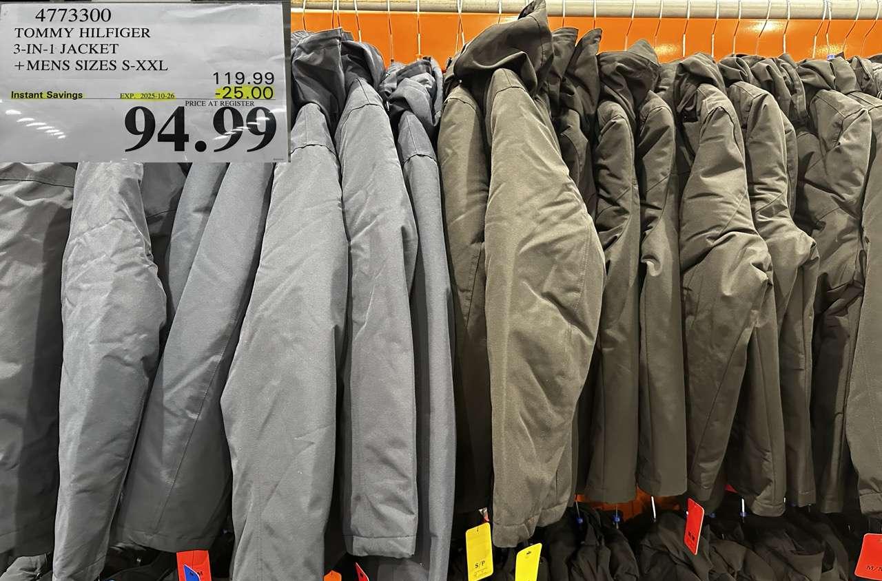 TOMMY HILFIGER 3-IN-1 JACKET MENS SIZES S-XXL - Costco Canada deal - Save $25.00 - Clothing and Accessories