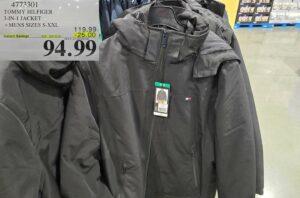 TOMMY HILFIGER 3-IN-1 JACKET + MENS SIZES S-XXL at Costco
