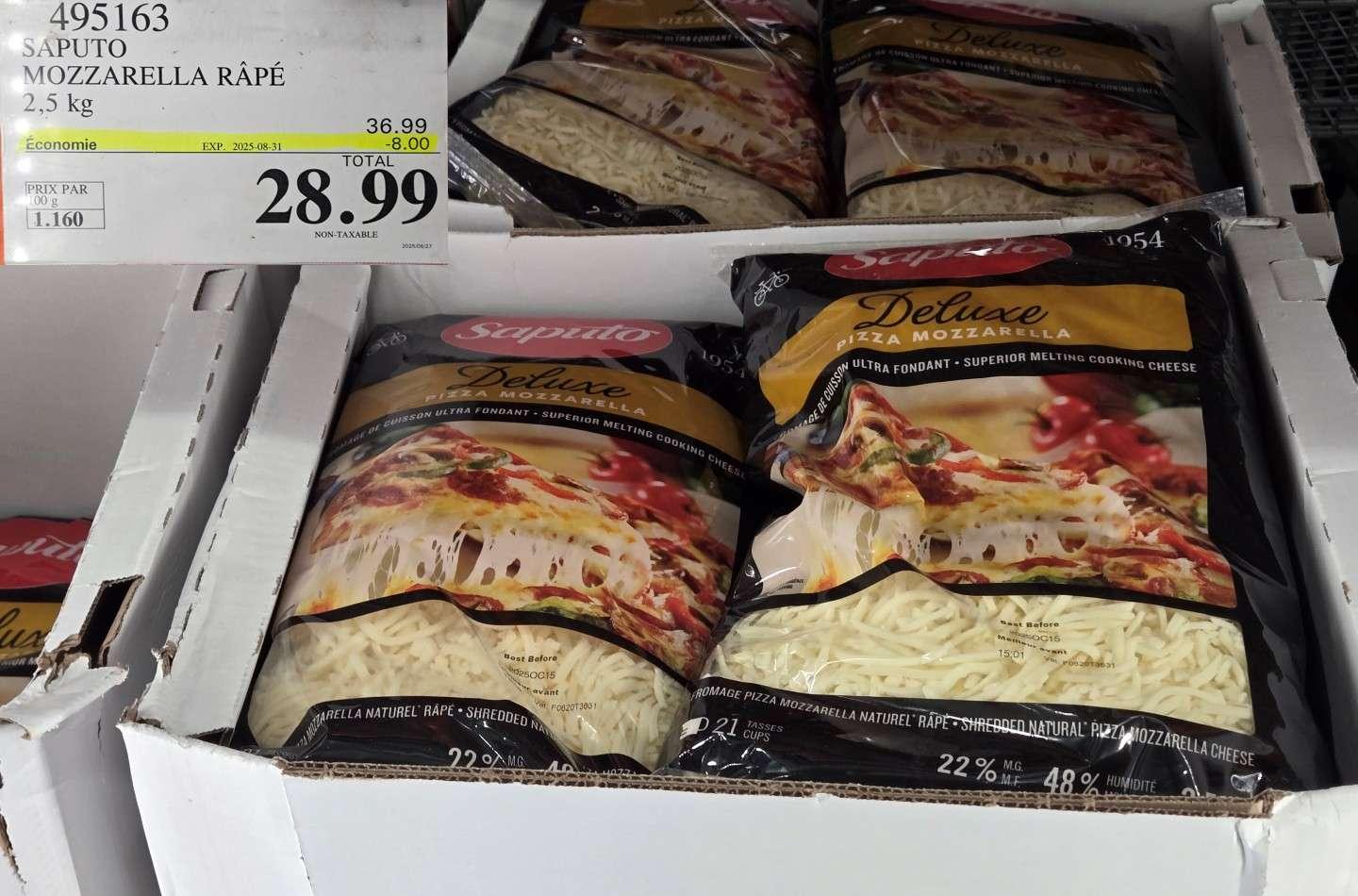 SAPUTO MOZZARFLLA RAPE 2,5 kg at Costco