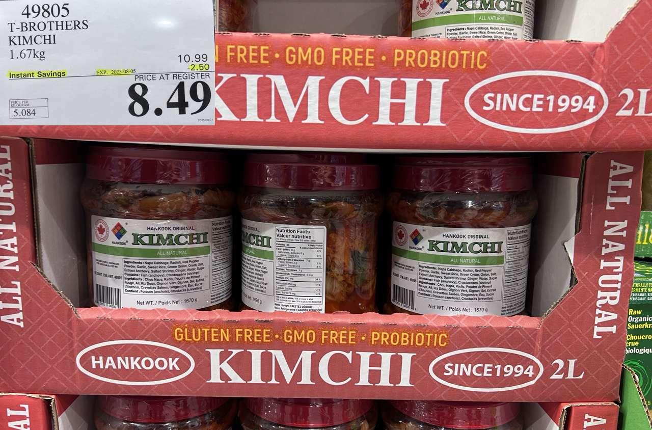 T-BROTHERS KIMCHI 1.67KG at Costco