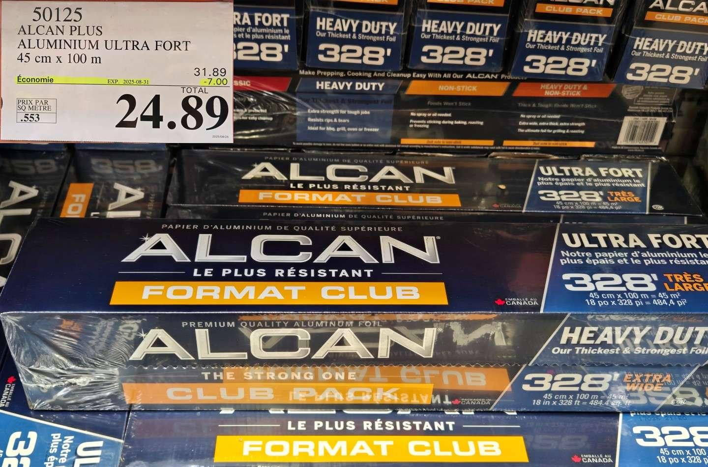 ALCAN PLUS ALUMINIUM ULTRA FORT | 45 cm x 100 m at Costco