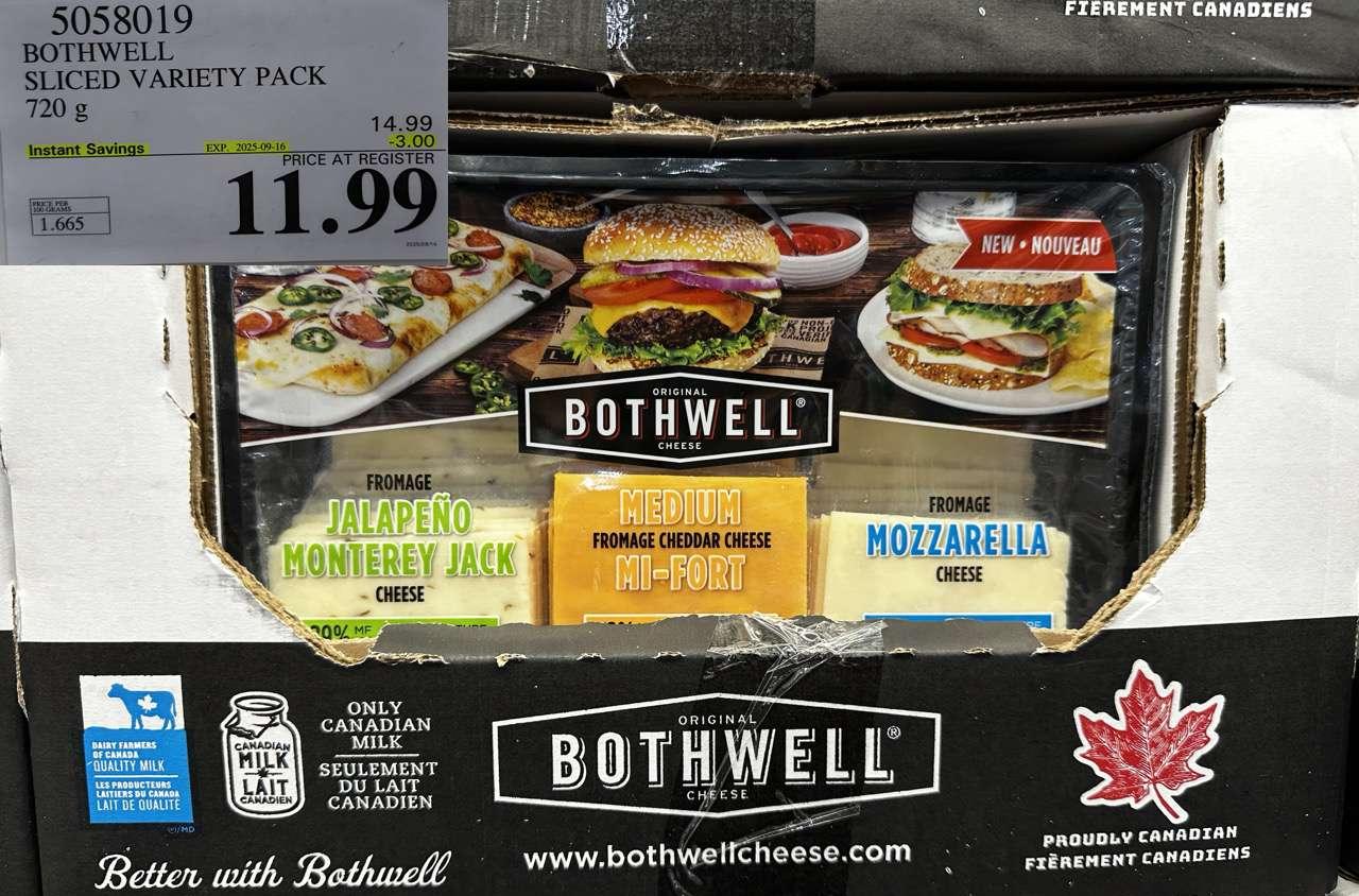 BOTHWELL SLICED VARIETY PACK 720 g at Costco