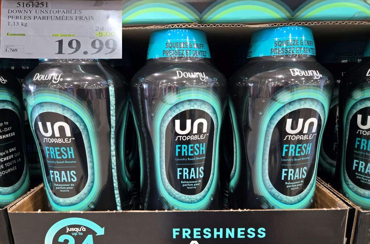 DOWNY UNSTOPABLES PERLES PARFUMEES FRAIS at Costco