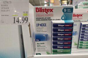 BLISTEX LIP BALM PACK OF 9 at Costco
