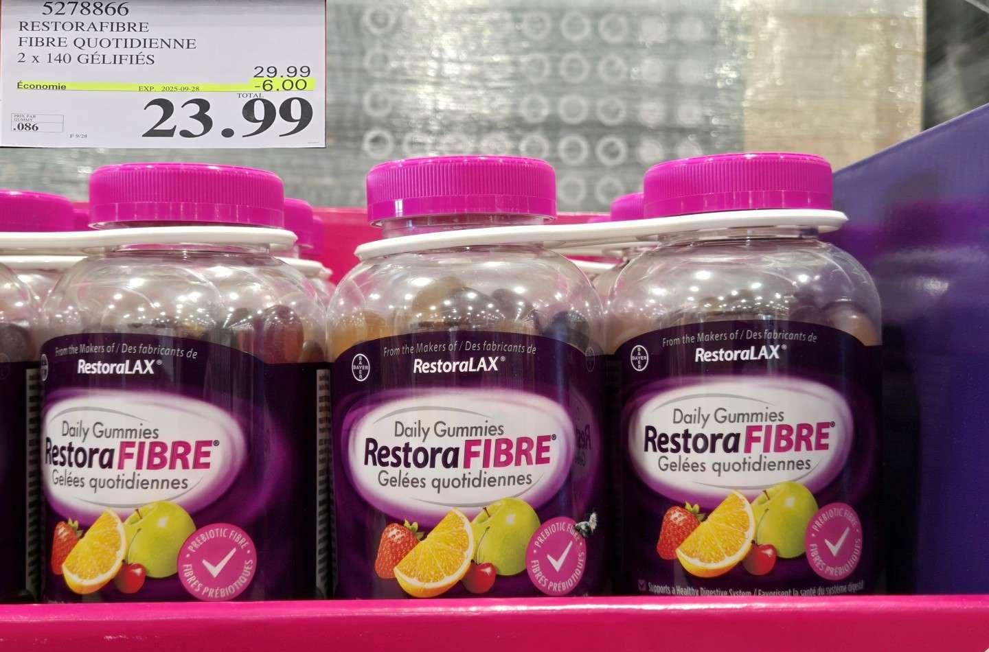 RESTORAFIBRE FIBRE QUOT!IDIENNE 2 x 140 GELIFIES at Costco