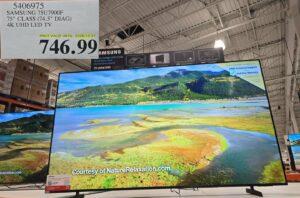 SAMSUNG 75U7900F 75" CLASS (74.5" DIAG) 4K UHD LED TV - Costco Canada deal - Save $200.00 - Electronics