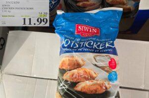 SIWIN CHICKEN POTSTICKERS 1.91 kg at Costco