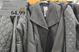 DKNY BELTED JACKET +WOMENS SIZES XS-XL at Costco