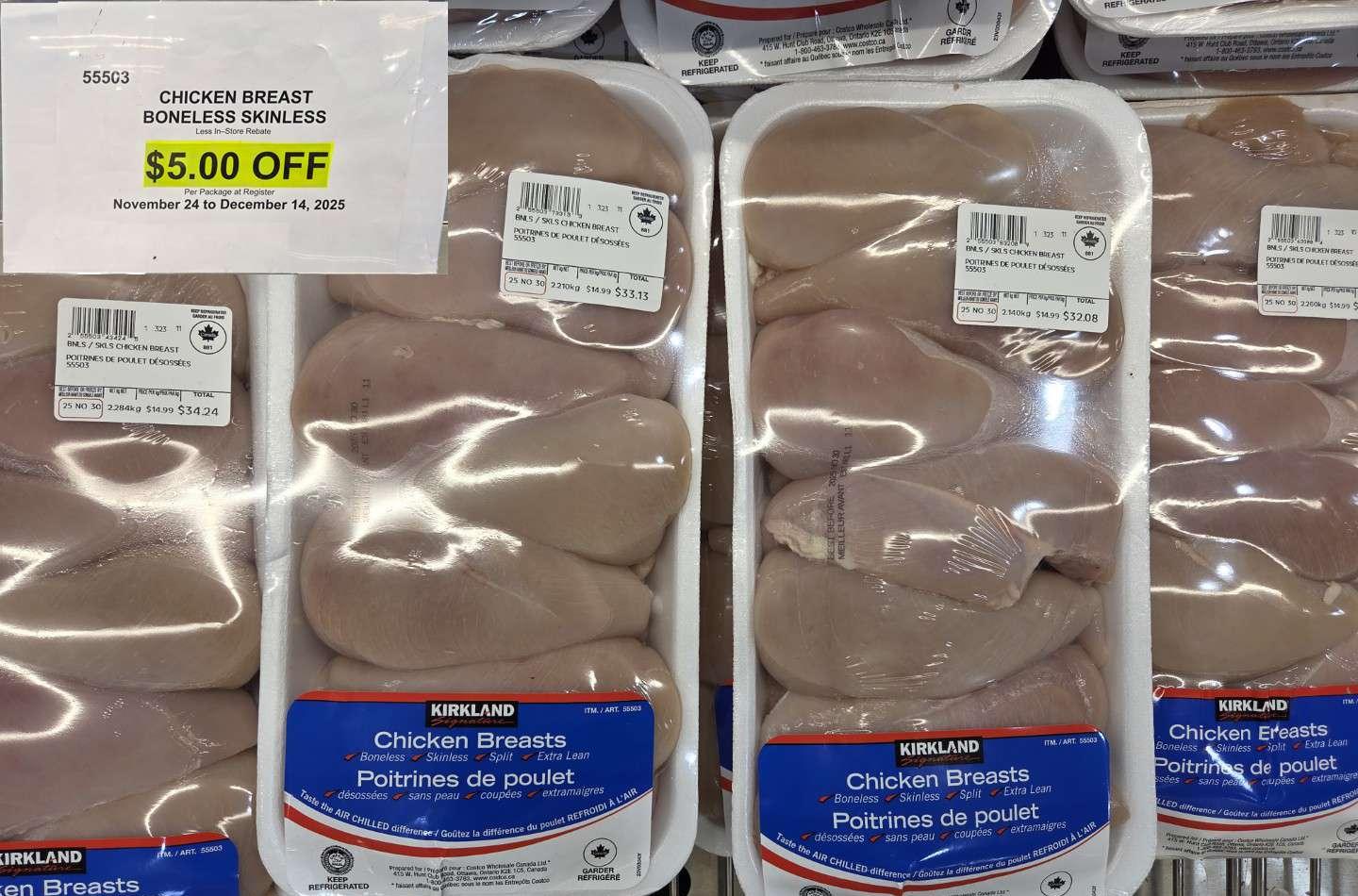 CHICKEN BREAST BONELESS SKINLESS AIR CHILLED - Costco Canada deal - Save $5.00 - Food & Beverage