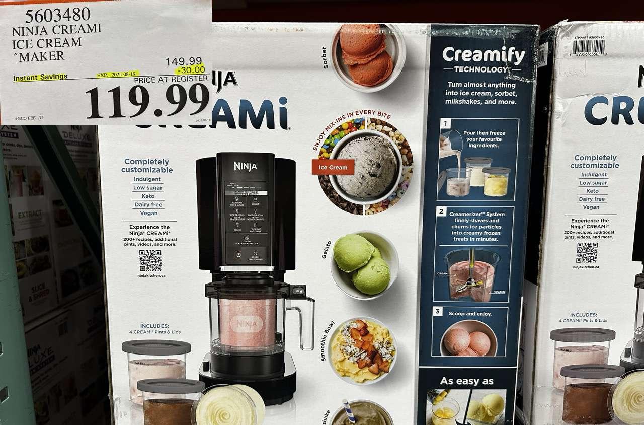 NINJA CREAMI ICE CREAM MAKER at Costco