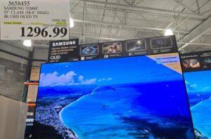 SAMSUNG 55S84F 55" CLASS (54.6" DIAG) 4K UHD OLED TV on sale at Costco