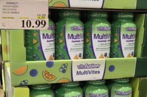 VITAFUSION ADULT MULTIVITAMIN 250 GUMMY CHEWS at Costco