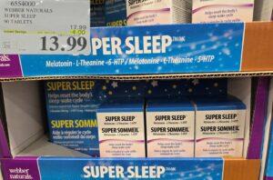 WEBBER NATURALS SUPER SLEEP 90 TABLETS at Costco