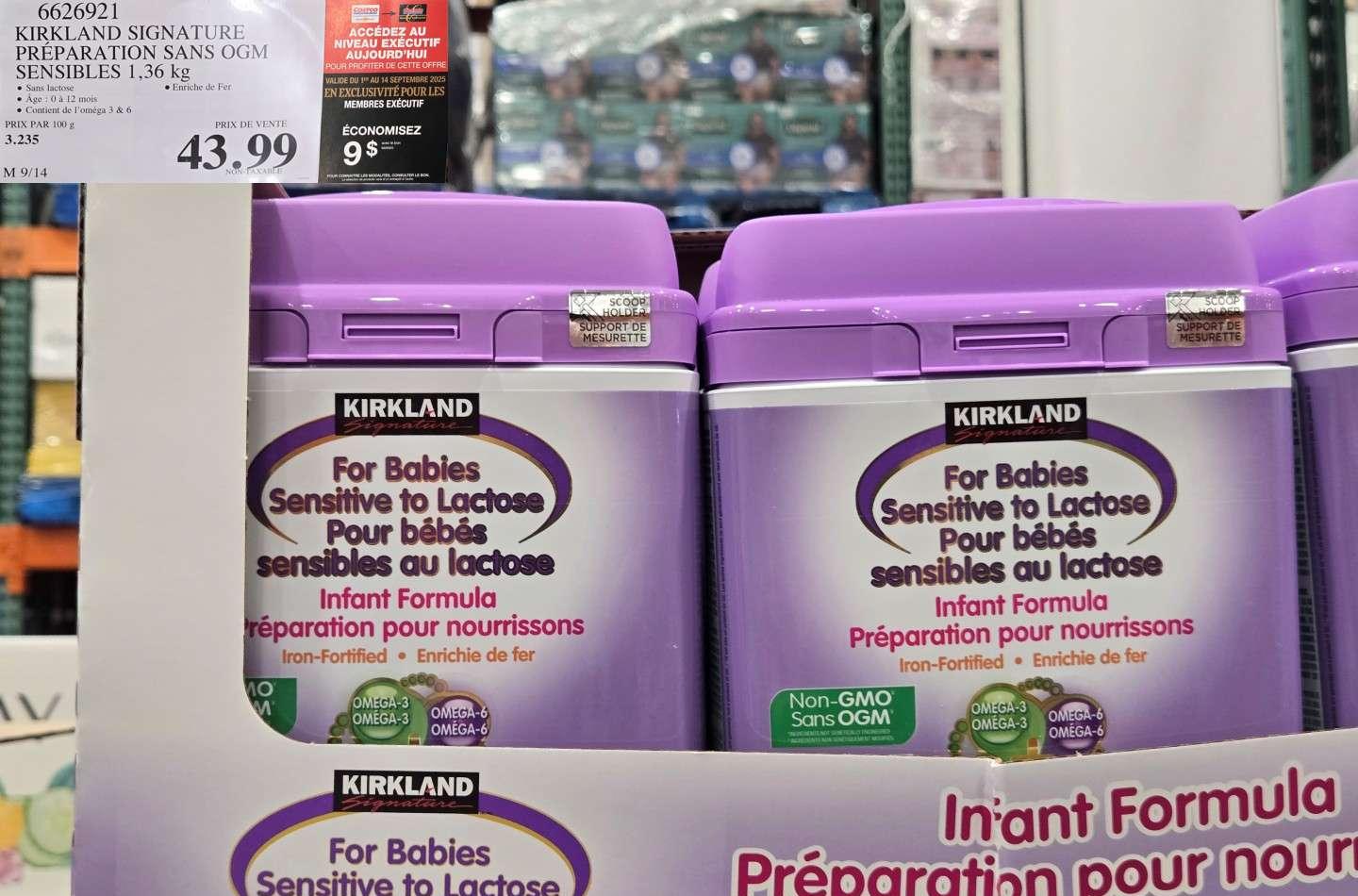 KIRKLAND SIGNATURE PREPARATION SANS OGM SENSIBLES  1.36G at Costco