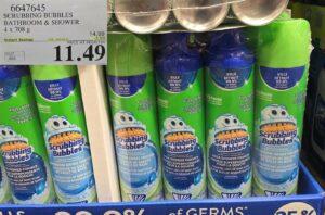 SCRUBBING BUBBLES BATHROOM & SHOWER 4 X 708G at Costco