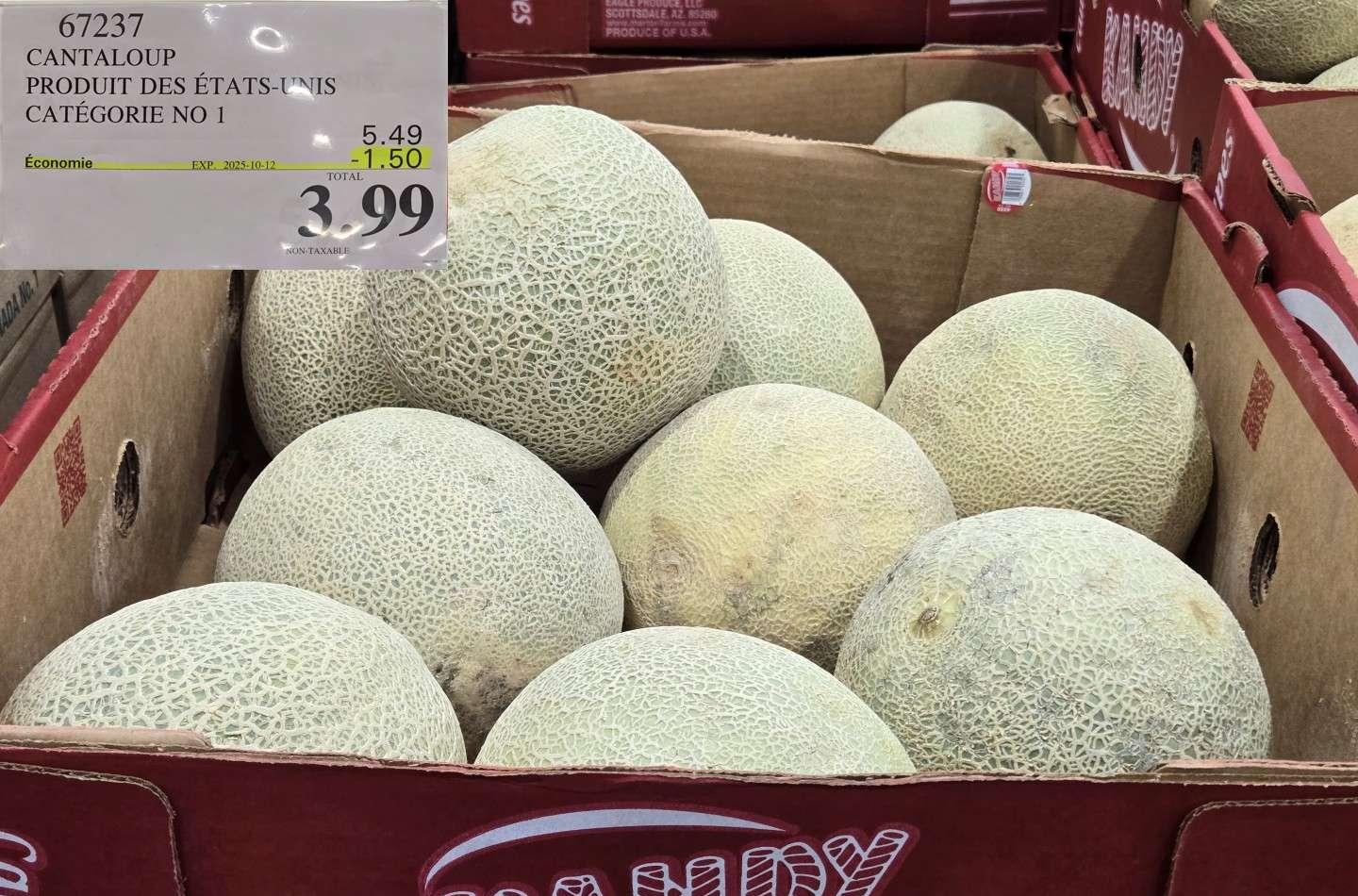 CANTALOUP  PRODUIT DE GUATEMALA at Costco
