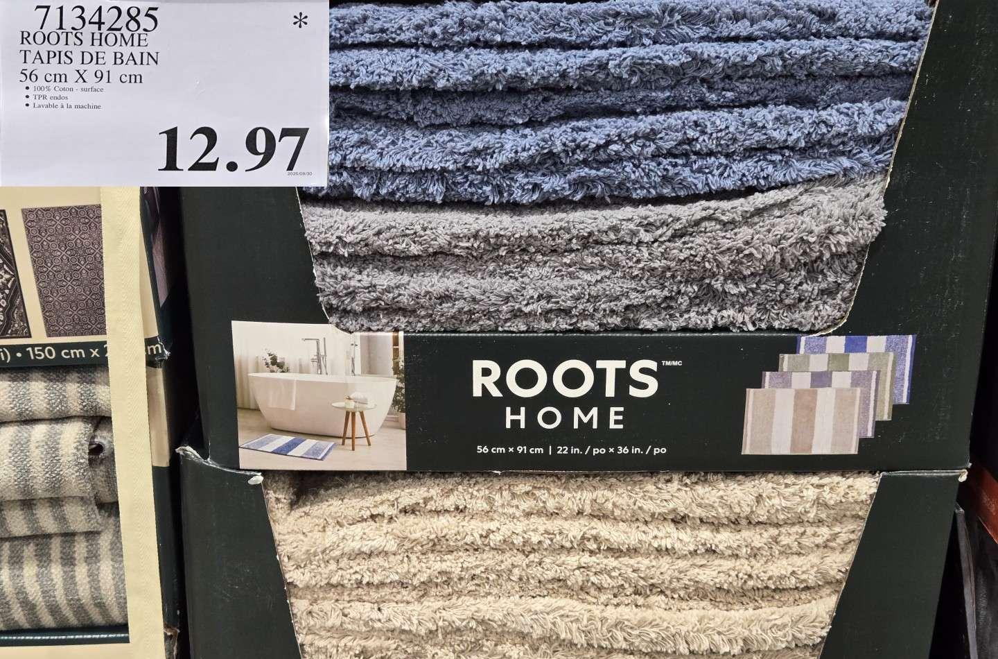 ROOTS HOME TAPIS DE BAIN at Costco