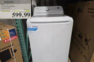 LG 27IN WASHER 5.2 CUFT - Costco Canada deal - Save $50.00 - Home and Kitchen