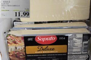 SAPUTO PIZZA MOZZARELLA 1 kg at Costco