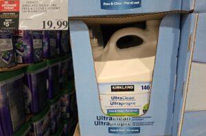 KIRKLAND SIGNATURE ULTRA FREE&CLEAR 2X HE 126 LOADS / 194 OUNCES at Costco