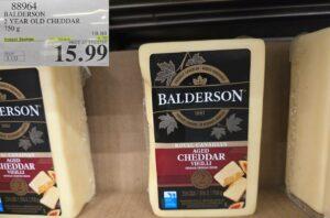 BALDERSON 2 YEAR OLD CHEDDAR 750 g at Costco