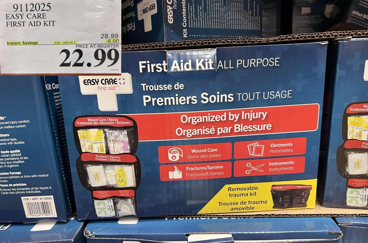 EASY CARE FIRST AID KIT at Costco